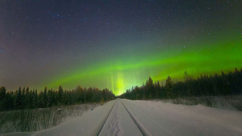 север,ночь,природа,северное сияние,зима,краски,печора,коми,north,night,nature,northern lights,winter,paint,pechora,komi republic Северное сияние фото превью