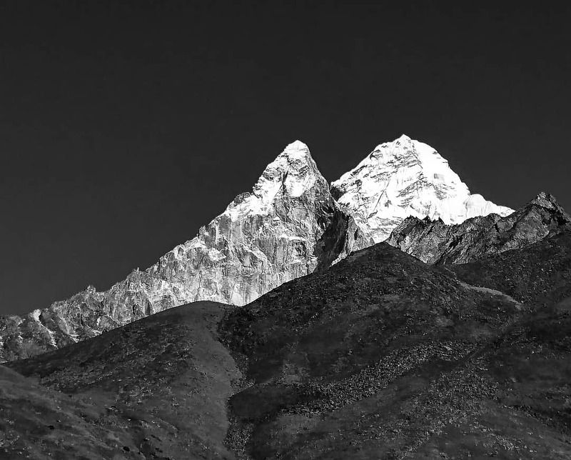 ama dablam, nepal, himalaya ***photo preview