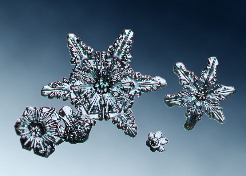 снежинки ***photo preview