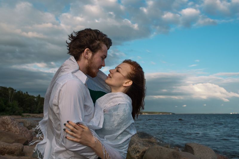 любовь,свадьба Под шум волнphoto preview