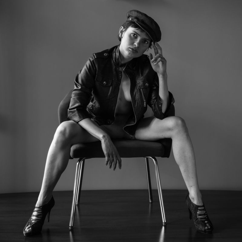 girl, woman, арт, портрет, portrait, женщина Cap - Шапка с козырькомphoto preview