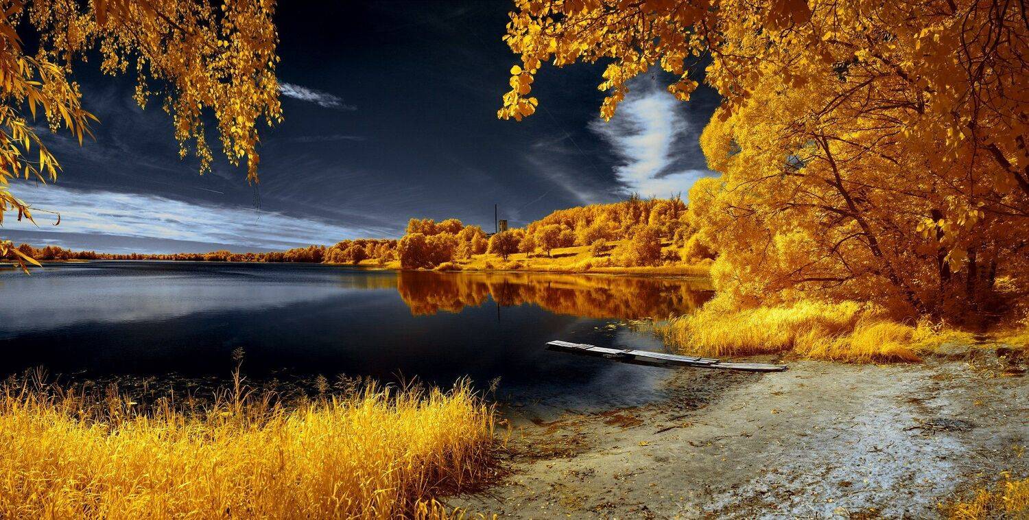 Путешествие в август. Инфракрасная фотография.. Автор: Sixten ( Сергей ) infrared,ик-фото,инфракрасное фото,инфракрасная фотография,пейзаж,природа,беларусь,лето, Sixten ( Сергей )