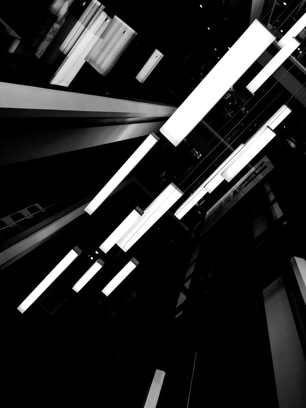 чб, линии, перспектива, Каплиphoto preview