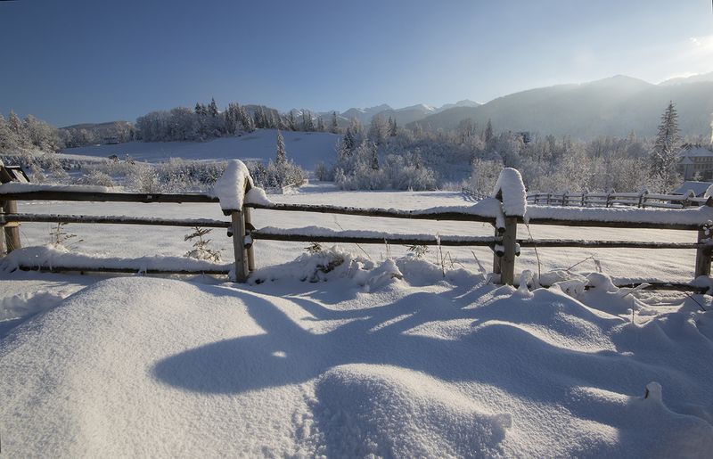 польша Зима в Закопанеphoto preview