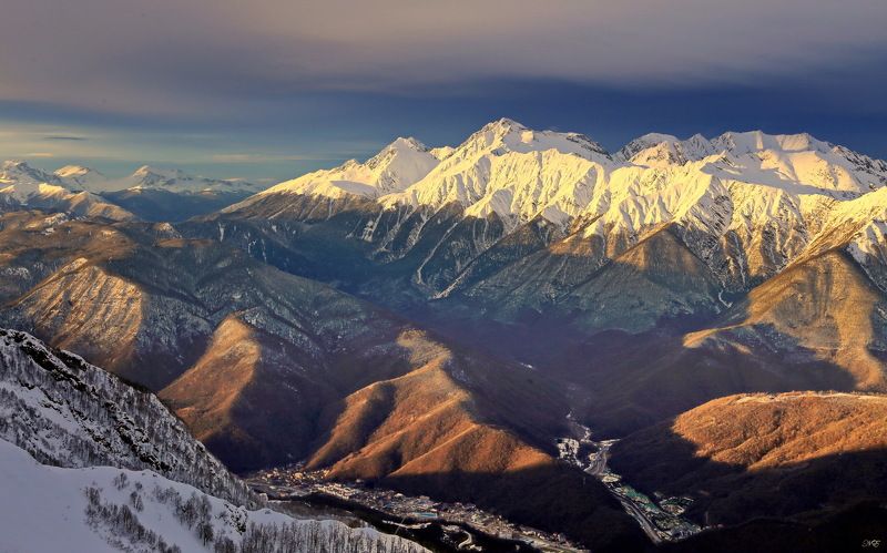 зима горы Горыphoto preview