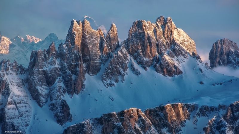 #dolomiti #горы и#талия #доломиты Последние лучи светаphoto preview