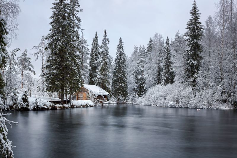 карелия, рускеала, тохмайоки Домик Деда Морозаphoto preview