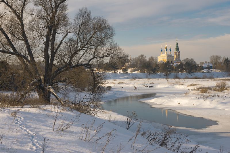 дунилово, ивановская область, русская зима, теза, провинция, храмы, православная русь, русь, зима, зимний пейзаж, горицы, рождество пресвятой богородицы \