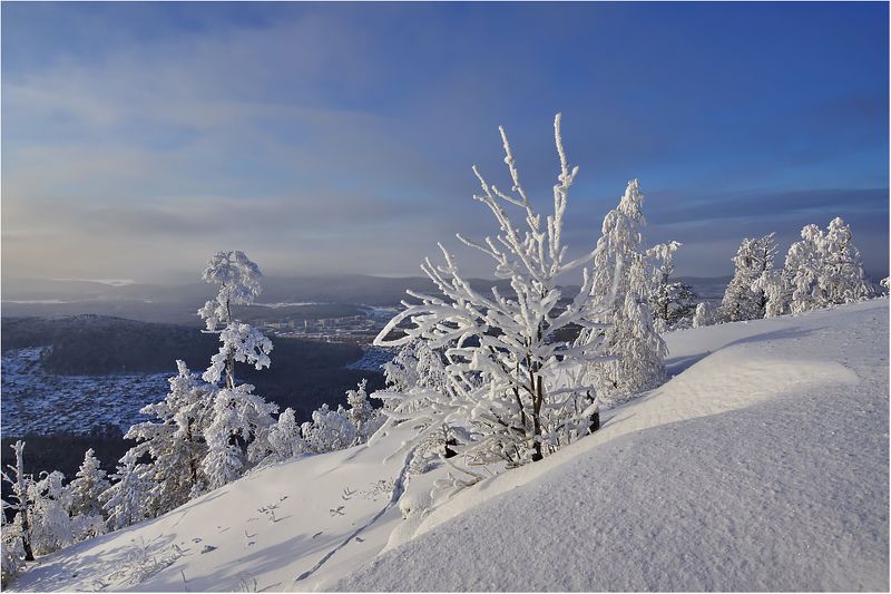 Зима снежком укутала...photo preview