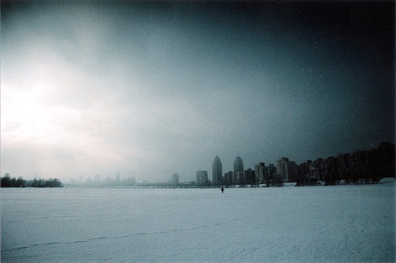 киев, город, природа, зима, снег зимний городской пейзажphoto preview