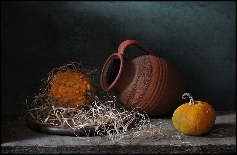 натюрморт, тыквы Осени дары...photo preview