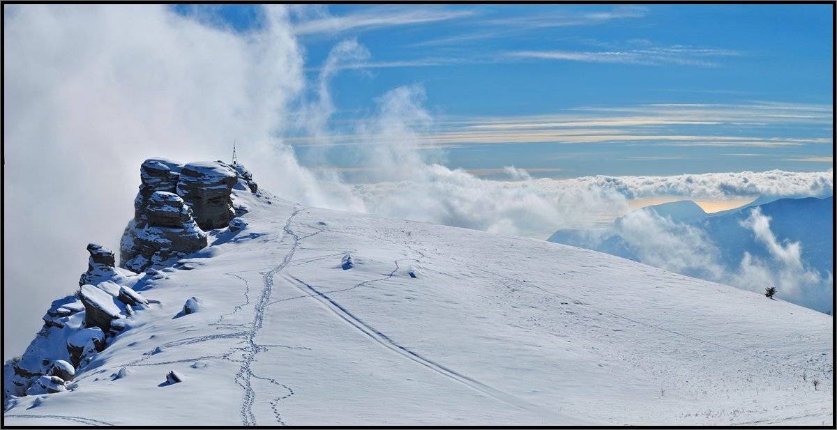 Крымская зима. Автор: Владимир Метцгер крым, гора демерджи, Владимир Метцгер