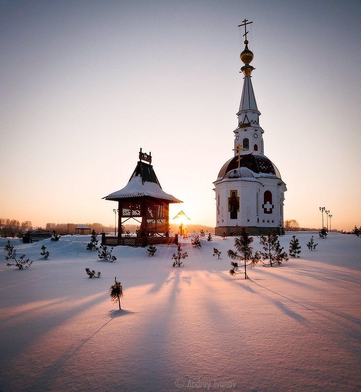 пейзаж, природа, мариинск, часовня, анастасии, узорешительницы Часовня Анастасии Узорешительницыphoto preview