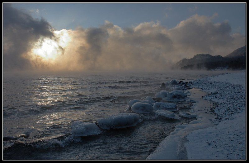 алтай, телецкое, озеро Вечер.photo preview