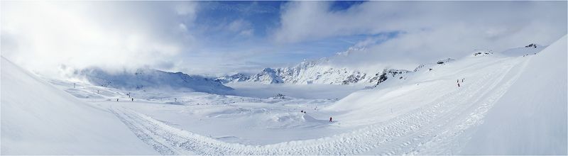 breuil cervinia, italy, valle d\\\'aosta, valtournenche [mildness]photo preview