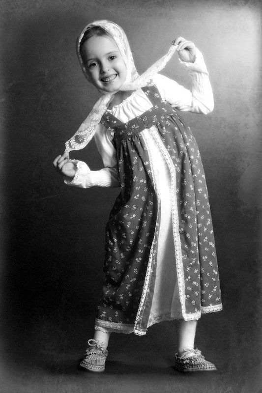 портрет, девочка дети - куклыphoto preview