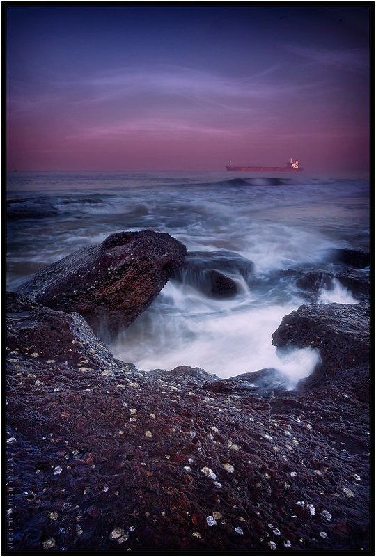 корабль,море,океан,гоа,водны,волна,закат,владимир,шипулин,индия Про один корабль...photo preview