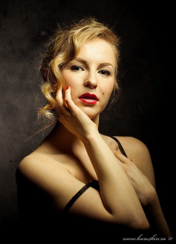 портрет, девушка, студия, 50-е Мэрилин?photo preview