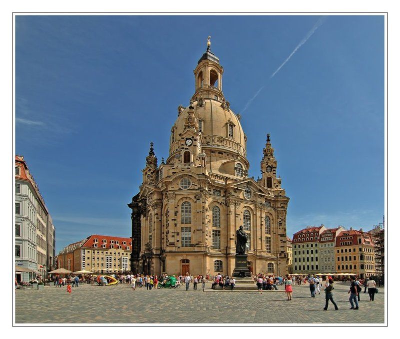 дрезден, фрауенкирхе Возрождение...photo preview