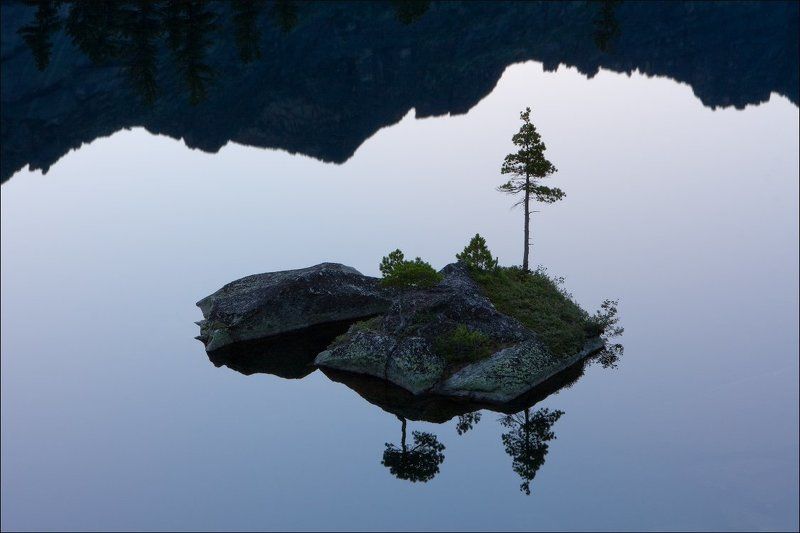 сибирь, западный, саян, ергаки, оз., художников ЗА СИНИМИ ГОРАМИphoto preview
