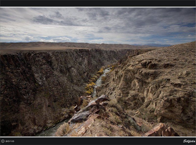 природа, пейзаж, степь, горы, река Дорожные зарисовки II.photo preview