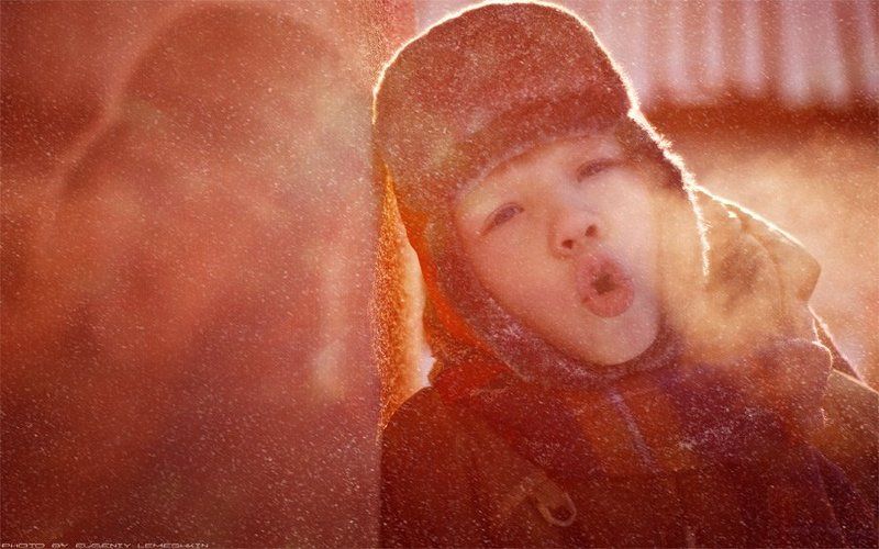 Мороз и солнце; beautiful day!photo preview