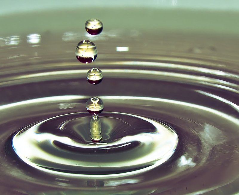 капли, вода, макро Капельphoto preview