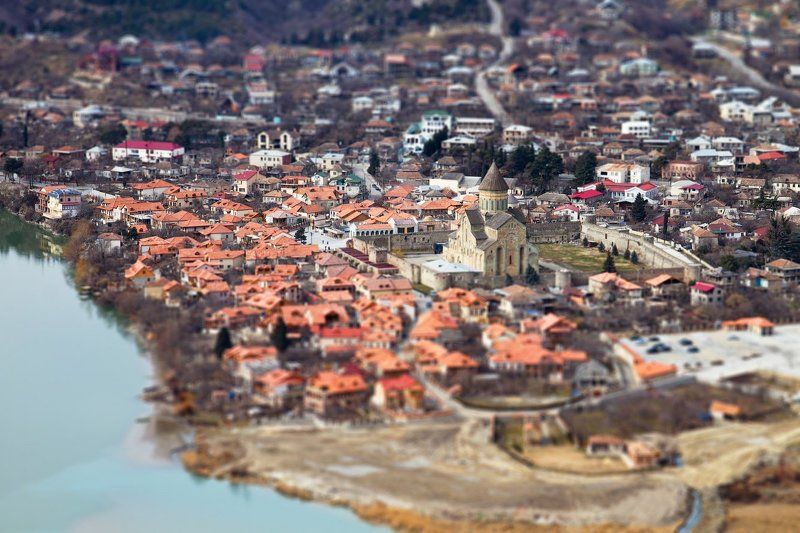 грузия, тилт, шифт Мцхетаphoto preview