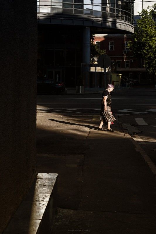 Люди, город, улица, жанр, вечер, свет, тени, человек,  ***photo preview