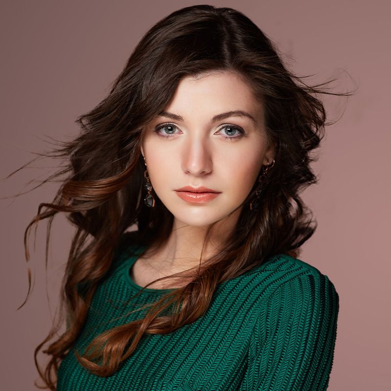 girl beautiful portrait face piter Аняphoto preview