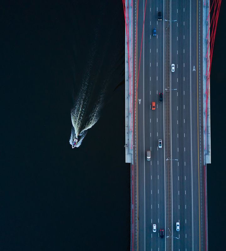 москва, дрон, drone Река Москваphoto preview