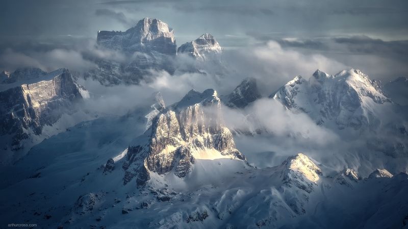 #italia #италия #горы #доломиты Последние лучи солнцаphoto preview