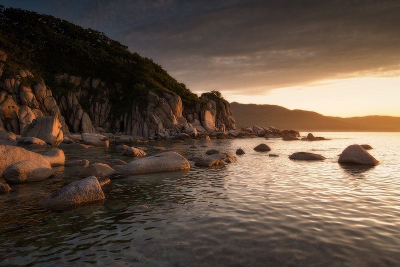 приморский край, море, солнце, рассвет, море, побережье Приморские мотивыphoto preview