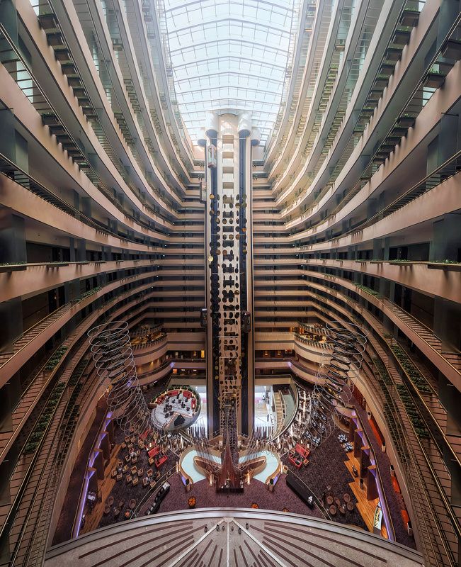 архитектура, город, атриум, сингапур Инсектархитектурнаяphoto preview