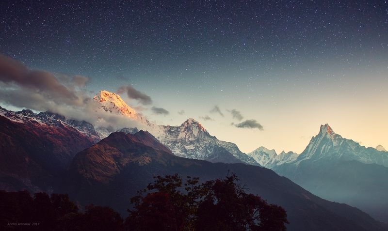 непал, soft light, travel, scenic, mountains Первые лучиphoto preview