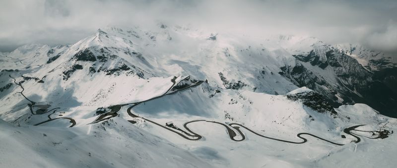 горы; дорога; природа; путешествия Альпийские виражиphoto preview