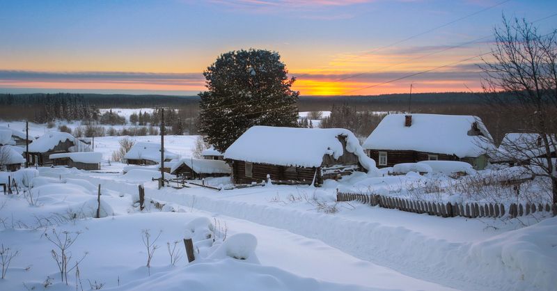 Февральский вечер.photo preview