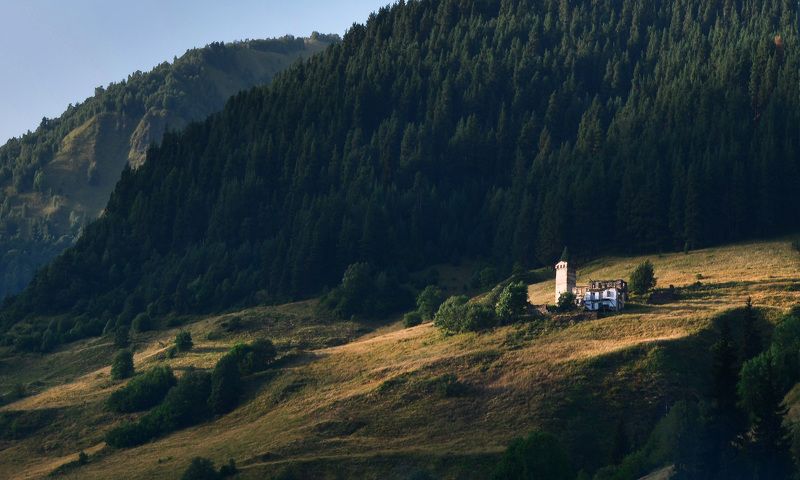 caucasus, georgia, кавказ, горы, svanetia The Svanian Towerphoto preview