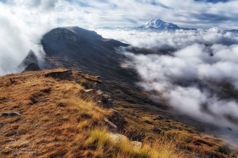 кавказ, эльбрус, бермамыт Сцена с Эльбрусом фото превью