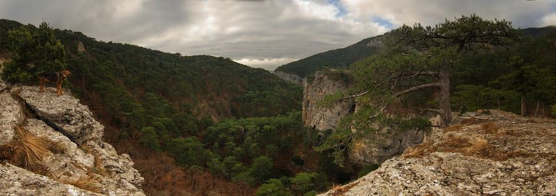 горы, крым Ущелье Уч-Кошphoto preview