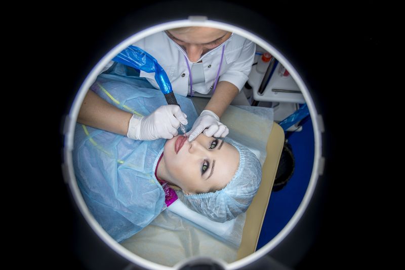 перманент, мастер, девушка, работа, красота, конкурс мастер фейсphoto preview