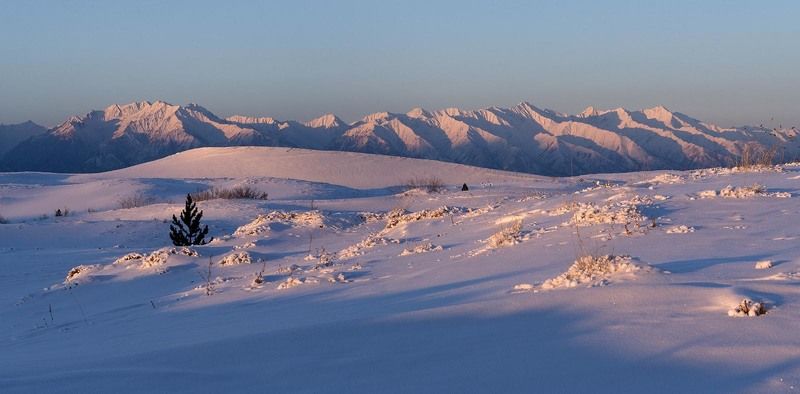 Зима в самой северной и самой маленькой пустыни  ( Чарские пески )photo preview