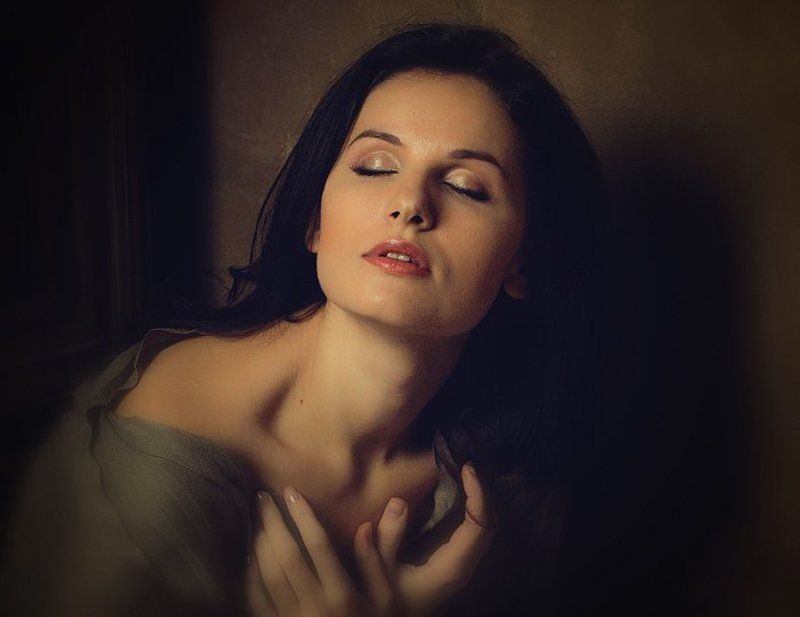 девушка, руки, чувства, ощущения, грезы, Feelingsphoto preview