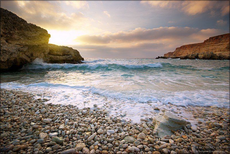 пейзаж, море, крым, фотография, Голубая бухтаphoto preview