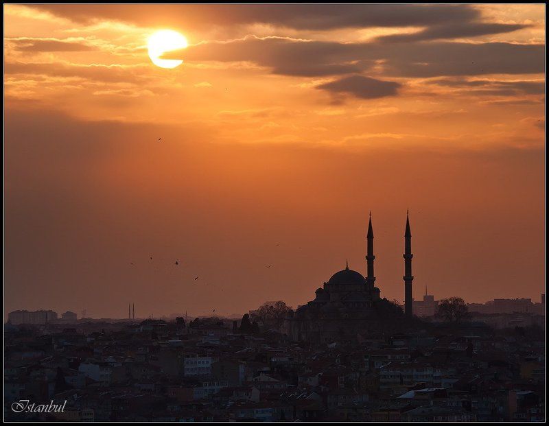 стамбул Стамбул. Вечерело...photo preview