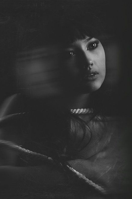 тени, иллюзии, черно белое, хоррор Тень иллюзииphoto preview