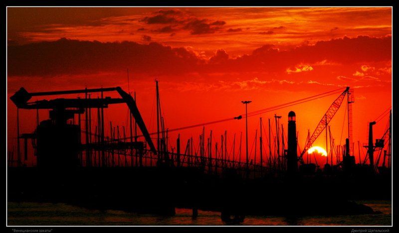 венеция, закат Венецианские закаты - 3photo preview