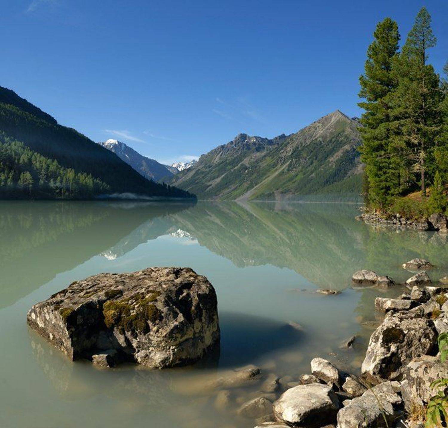 Кучерлинское озеро. Автор: Антон Васильев кучерла, алтай, озеро, горы, Антон Васильев