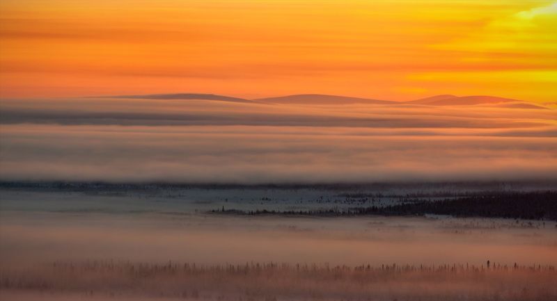 кольский, полуостров, зима Зимний сон фото превью