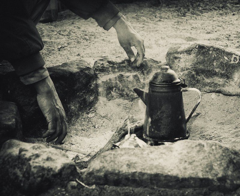 пустыня, чай Чай в пустынеphoto preview